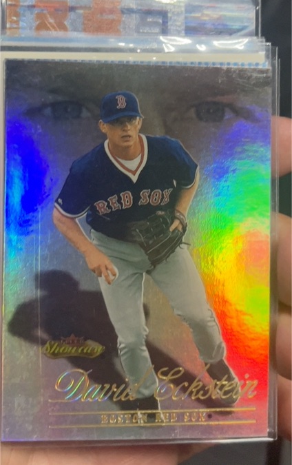 2000 Fleer Showcase #128 David Eckstein — front