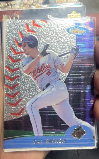2000 Topps Finest #70 Cal Ripken — front