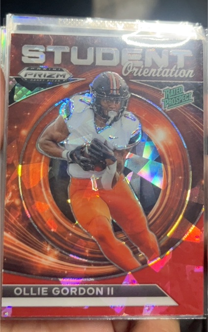 2024 Panini Prizm Draft Picks Student Orientation #SO-OGN Ollie Gordon II — front