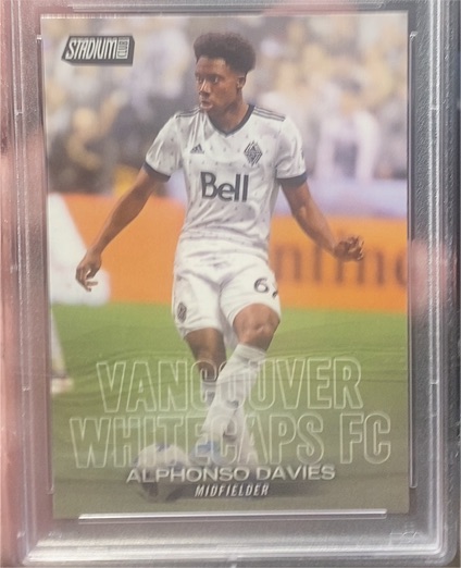 2018 Topps Stadium Club MLS #21 Alphonso Davies — front