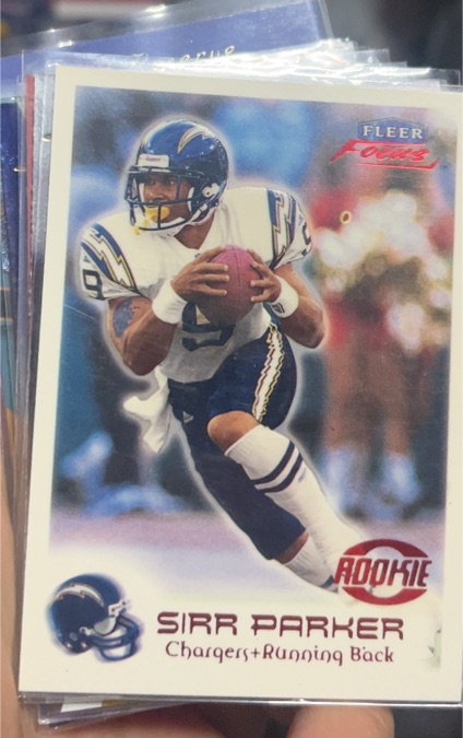 1999 Fleer Focus #156 Sirr Parker — front