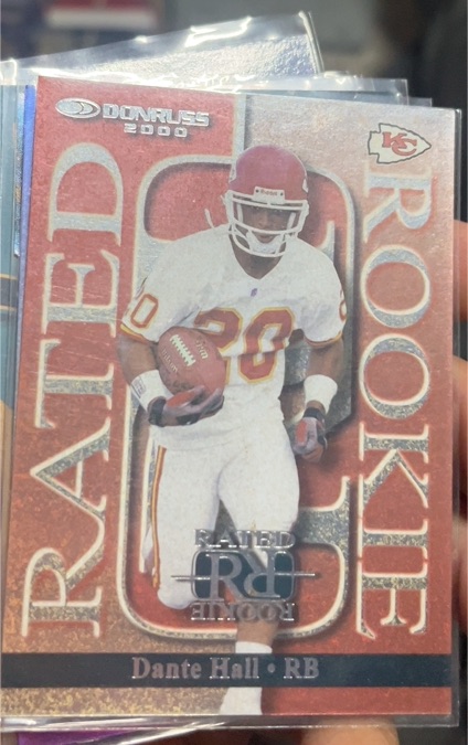 2000 Donruss #RR-37 Dante Hall Rated Rookies — front