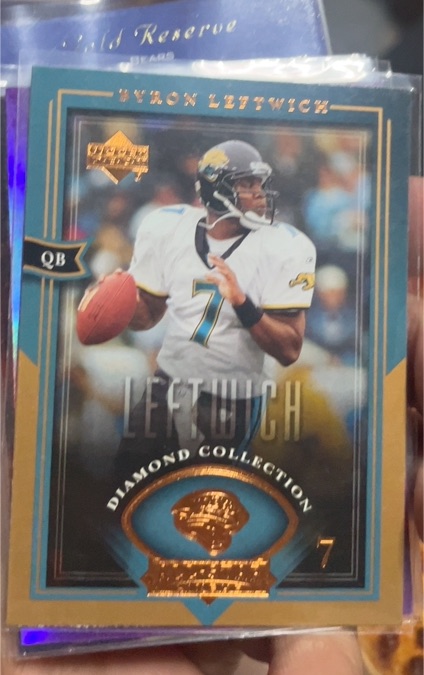 2004 Upper Deck Diamond Collection All-Star Lineup #31 Byron Leftwich — front