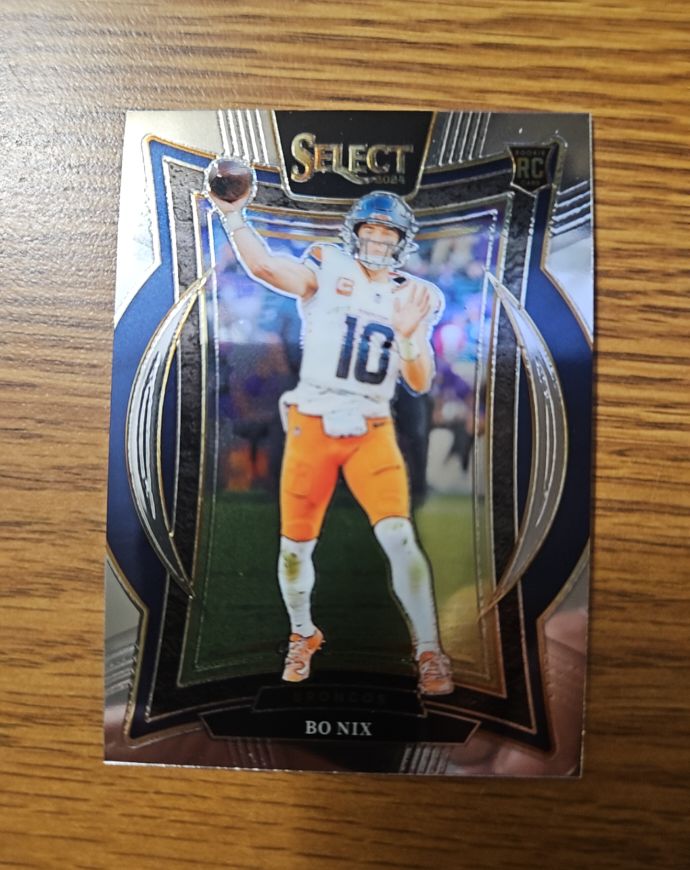 2024 Panini Select #30 Bo Nix — front
