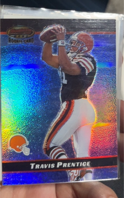 2000 Bowman's Best Travis Prentice Rookie Card — front