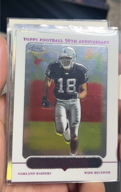 2005 Topps Chrome #68 Randy Moss — front