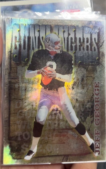 1998 Topps Season's Best #8 Jeff George — front