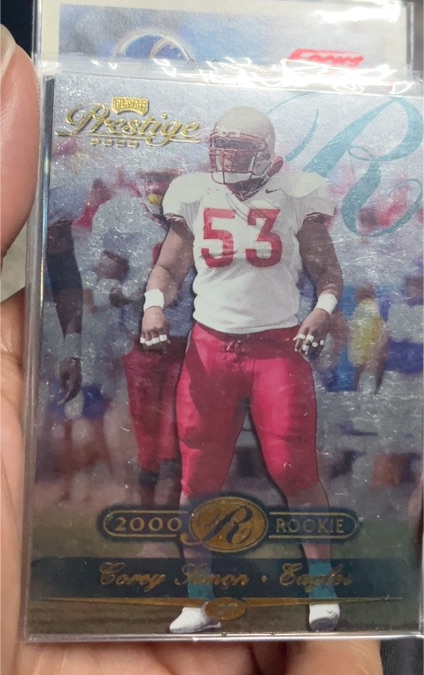 2000 Playoff Prestige #255 Corey Simon Rookie — front