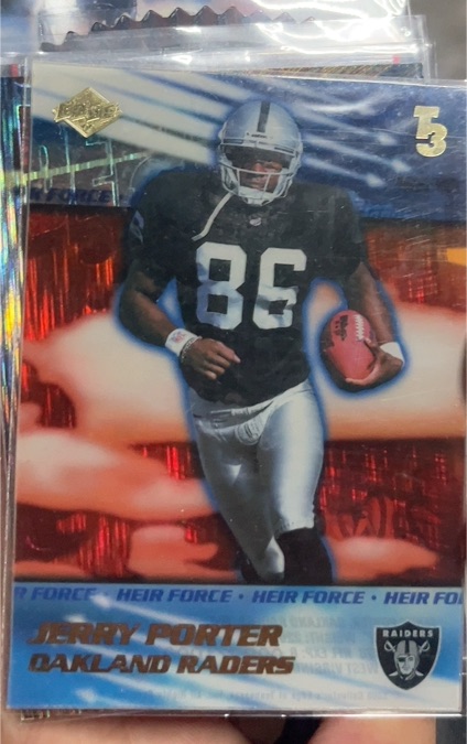 1999 Fleer Metal #T3 Jerry Porter — front