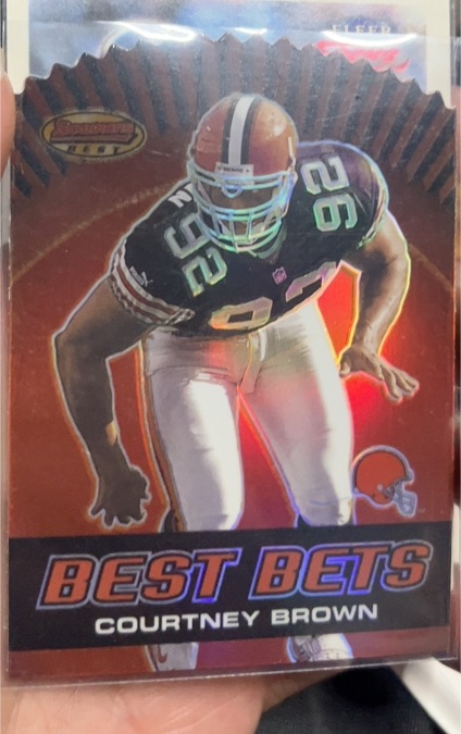 2000 Bowman's Best Best Bets #B8 Courtney Brown — front