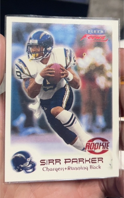 1999 Fleer Focus #156 Sirr Parker Rookie — front