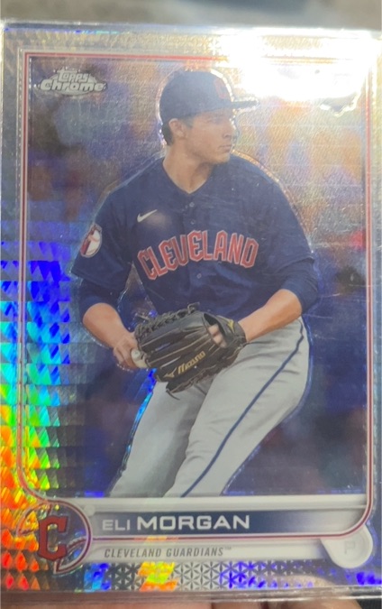 2022 Topps Chrome #62 Eli Morgan — front