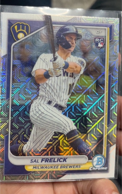 2024 Bowman Chrome #39 Sal Frelick — front