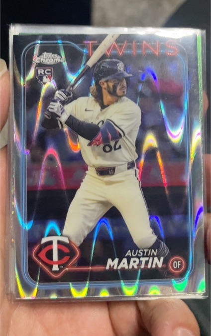 2024 Topps Chrome Update #USC172 Austin Martin — front