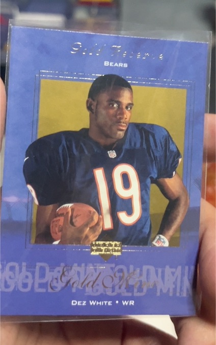 2000 Upper Deck Gold Reserve Gold Mine #GM1 Dez White — front