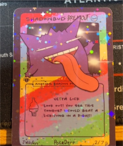 Pokederp BREAKOUT Shadowbud Holo 2/7 — front