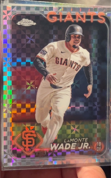 2024 Topps Chrome Update #USC144 LaMonte Wade Jr. — front