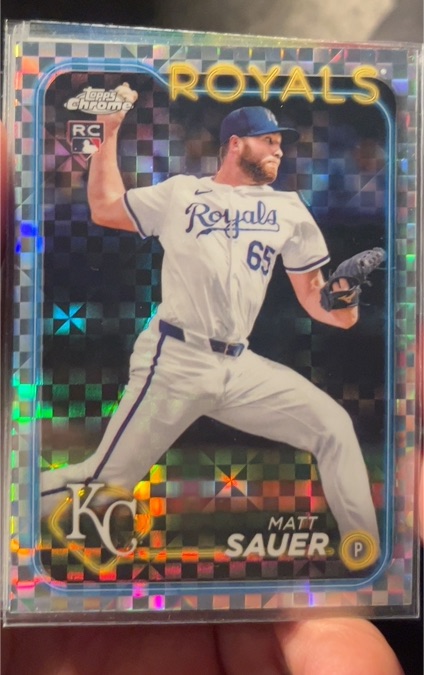 2024 Topps Chrome Update #USC155 Matt Sauer — front