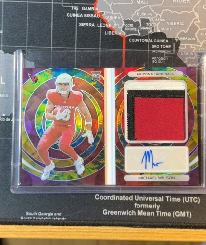 2023 Panini Spectra #RC Michael Wilson — front