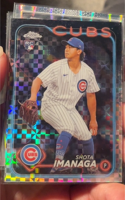 2024 Topps Chrome #121 Shota Imanaga — front