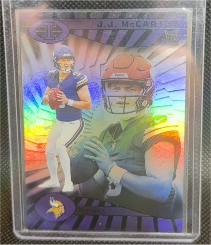 2024 Panini Illusions #100 J.J. McCarthy — front