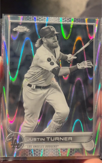 2022 Topps Chrome Sonic #39 Justin Turner — front