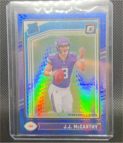 2024 Donruss Optic #235 J.J. McCarthy — front