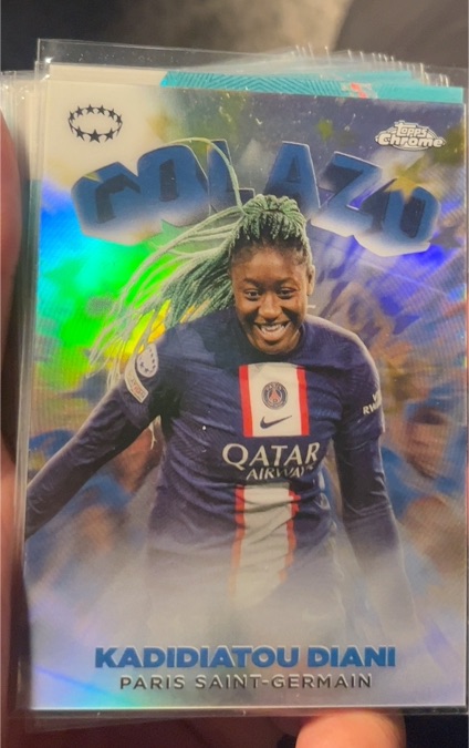 2022-23 Topps Chrome UEFA Women's Champions League #G-1 Kadidiatou Diani Golazo — front