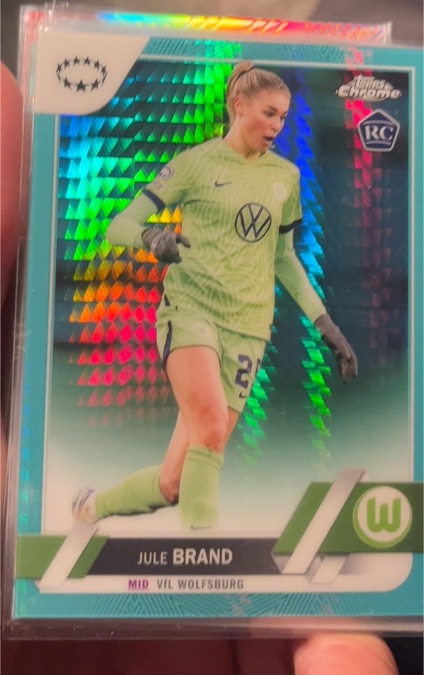 2022-23 Topps Chrome UEFA Women's Champions League #29 Jule Brand — front