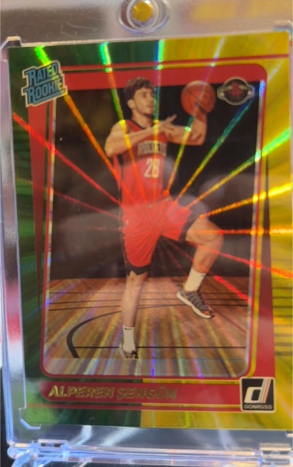 2021-22 Donruss #219 Alperen Şengün — front