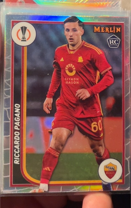 2023-24 Topps Merlin UEFA Club Competitions #95 Riccardo Pagano — front