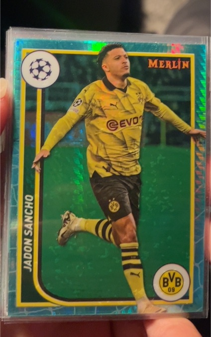 2023-24 Topps Merlin #143 Jadon Sancho — front