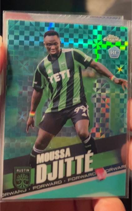 2022 Topps Chrome MLS #63 Moussa Djitté — front