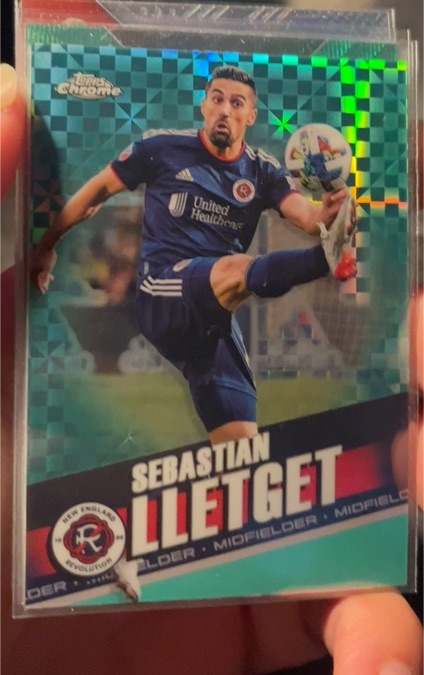 2022 Topps Chrome MLS #45 Sebastian Lletget — front