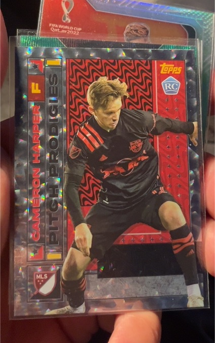 2022 Topps Chrome MLS #88 Cameron Harper Pitch Prodigies Rookie — front