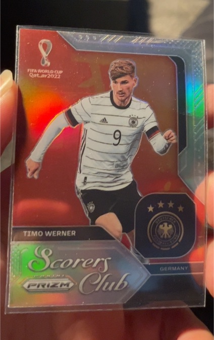 2022 Panini Prizm FIFA World Cup #11 Timo Werner Scorers Club — front