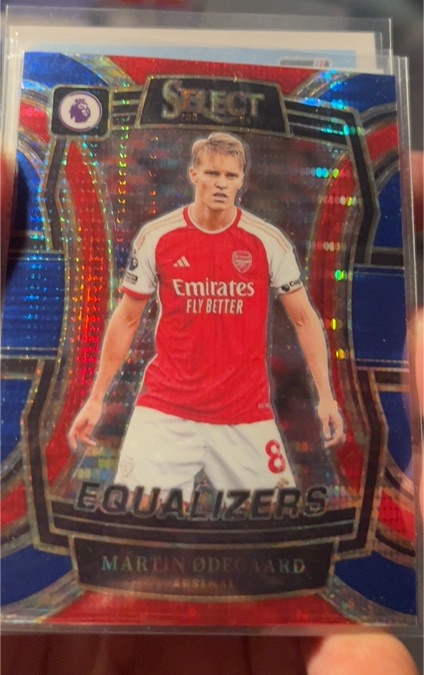 2023-24 Panini Select Premier League #2 Martin Odegaard Equalizers — front