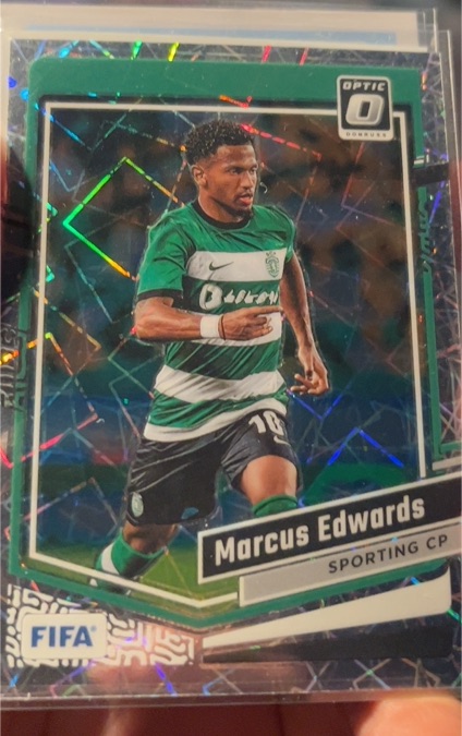 2023-24 Donruss Optic #163 Marcus Edwards Sporting CP — front