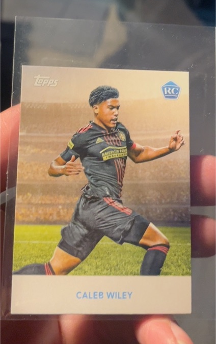 2022 Topps MLS #22M-16 Caleb Wiley — front
