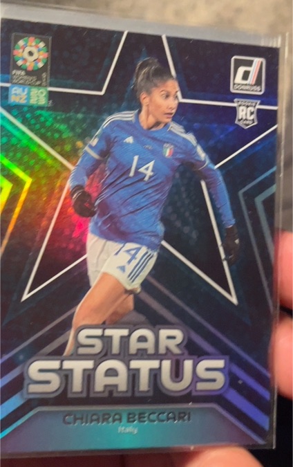 2023 Donruss FIFA Women's World Cup #13 Chiara Beccari Star Status — front