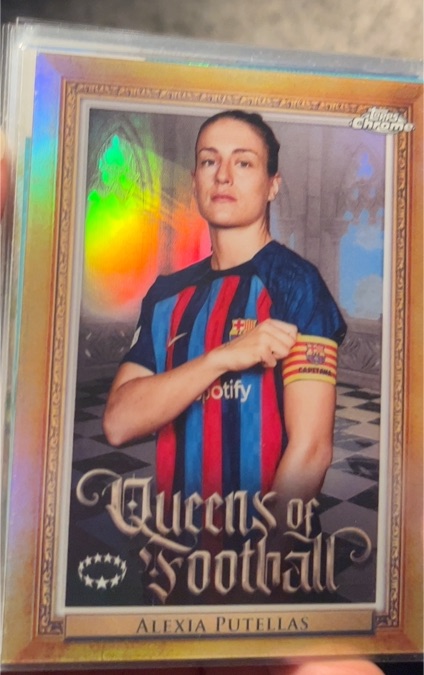 2022-23 Topps Chrome UEFA Women's Champions League #Q-11 Alexia Putellas — front