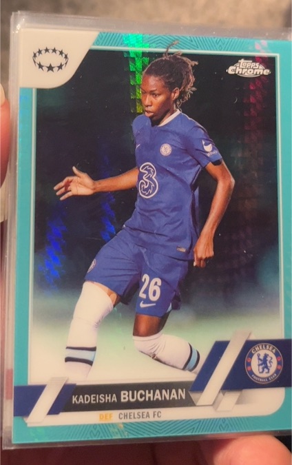 2022-23 Topps Chrome UEFA Women's Champions League #49 Kadeisha Buchanan — front