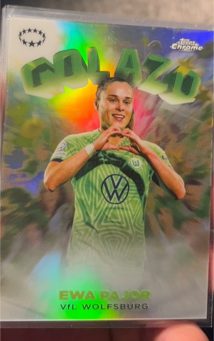 2022-23 Topps Chrome UEFA Women's Champions League #G-9 Ewa Pajor Golazo — front