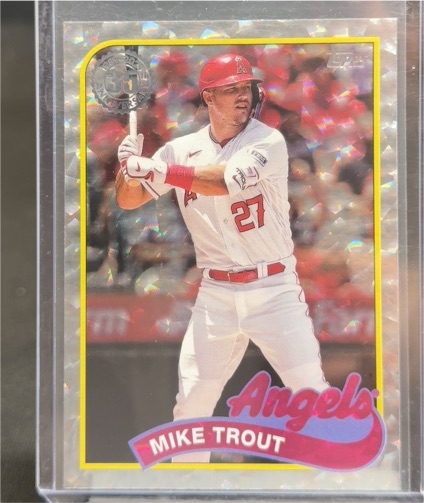 2024 Topps Series 2 1989 Topps #89B2-50 Mike Trout — front