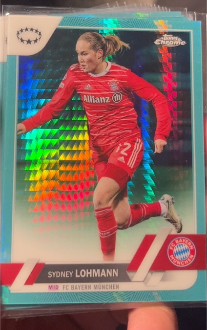 2022-23 Topps Chrome UEFA Women's #12 Sydney Lohmann — front
