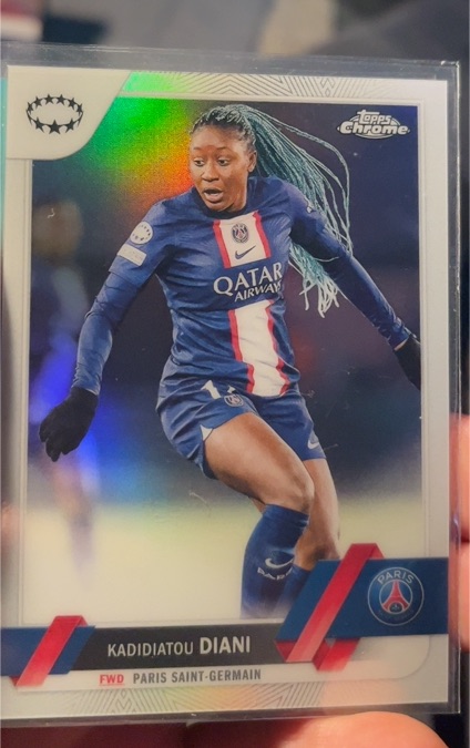 2022-23 Topps Chrome UEFA Women's Champions League #94 Kadidiatou Diani — front