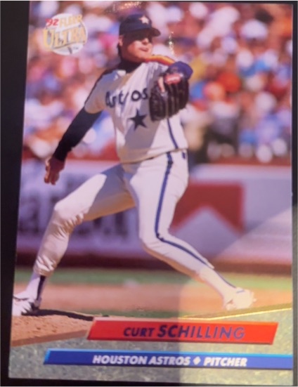 1992 Fleer Ultra #208 Curt Schilling — front