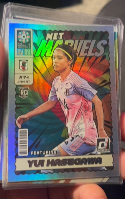 2023 Donruss FIFA Women's World Cup #14 Yui Hasegawa Net Marvels — front