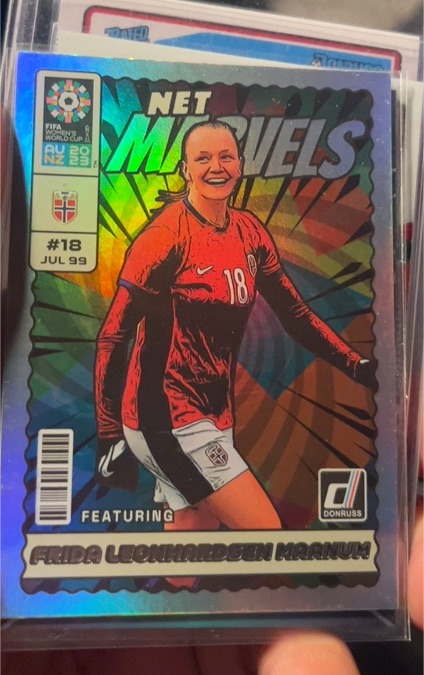 2023 Donruss FIFA Women's World Cup #18 Frida Leonhardsen Maanum Net Marvels — front