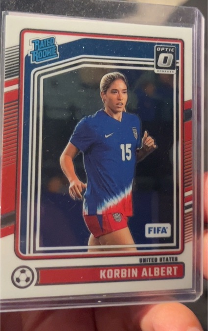 2024-25 Donruss Optic #187 Korbin Albert — front